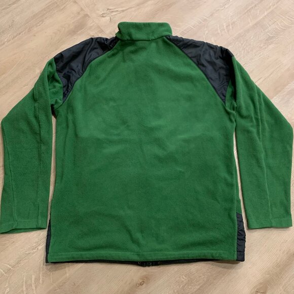 The North Face Men's Large L Green Grey Orange Full Zip Fleece Jacket Polartec - Picture 7 of 7